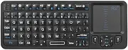Rii Mini Bluetooth Keyboard K06,Backlit Wireless Keyboard with IR Learning TV Remote, Portable Keyboard with Touchpad Compatible with Android TV Box,Projector,Laptop,PC for Android,Windows,Mac