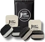JawBlocks™ Jaw Exerciser for Men & Woman [2 levels 4pcs kit] powerful Jawline Exerciser | Double chin reducer | Jawline shaper | Double chin eliminator| Jaw trainer | face lift device for a alpha jaw
