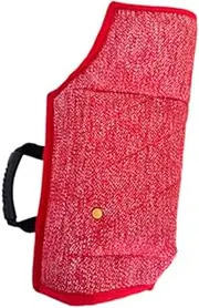 WeiLaiKeQi Professional Dog Bite Sleeve for Arm Safety in Training, Red