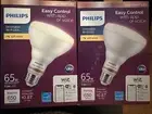 Philips 65-Watt Dimmable Smart Wi-Fi LED E26 Base Light Bulb Soft White 2 pack
