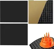 Build Plate Printer | Printing Build Surfaces Heated Bed - Flexible Removable Build Platforms Heated Bed Cover for Works for 3D Printers Accessories, 253.8 * 241mm