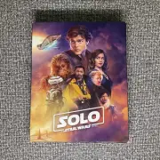 SOLO: A STAR WARS STORY (4K UHD, Blu-ray, 3-Disc Set) w/Book Great Condition