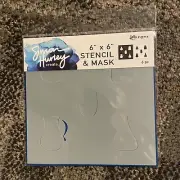 Simon Hurley Create Stencil & Mask 6"X6" Vases