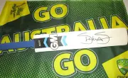 Shane Watson (Australia) signed GM (Blue) Mini Cricket Bat + COA & Photo proof
