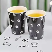 Kick Off Party Football Print Paper Cups 8pk