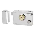 Home Door Gate Safety Vertical Keyway Cylinder Deadbolt Rim Lock Set