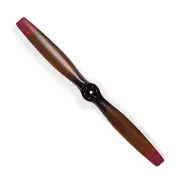 Decorative WWI Wooden Airplane Propeller Replica - Red Tipped Home Décor Piece