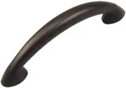 10 Pack - 323-64ORB Oil Rubbed Bronze Modern Cabinet Hardware Arch Handle Pull