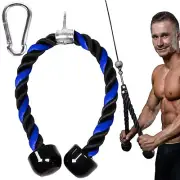 Taeku Tricep Rope, Exercise Cable Machine Attachment Heavy Duty Long Handle N...