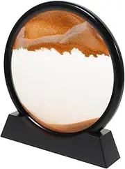 ERINGOGO Landscape Quicksand Painting Sand Art Decor Moving Sand Art for Study Unique for Home Office Decoration