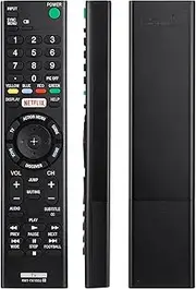 [YOSUN] RMT-TX100U Universal Remote Control for Sony-TV-Remote, for All Sony bravia LCD LED HD Smart TVs, with Netflix Buttons