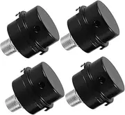 NOLITOY 4pcs Air Compressor Intake Filter 1/2 Inch Air Compressor Replacement Sound Muffler