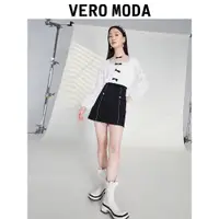 在飛比找ETMall東森購物網優惠-Vero Moda復古蕾絲衫蝴蝶結裝飾