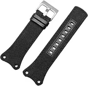 [HMCAUCVEJ] Fit For CK Watch Band Fit For Eager Series K4b384b3 K4b371b6 K4b371b3 Adventure Outdoor Durable Black Canvas Watchbands