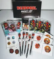 Funko Pop Deadpool Bucket List Gamestop Exclusive Lot of 20 Items