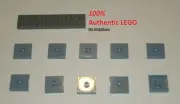 LEGO NEW 2x2 Sand Blue Plate 1 Center Stud (10x) 6057880 Brick 87580