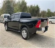 QVQOCUKS Car Side Windows Visors Compatible for Toyota Hilux REVO 2015-2022 Windshield Wind Deflectors for Trucks