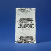 2008 Bowman Chrome Hobby Factory Sealed Parallel Refractor Rookie Box Topper