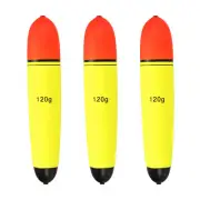 4.2oz Fishing Slip Bobbers, 3 Pack EVA Fishing Float, Yellow