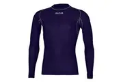 Mitre Neutron Base Layer Navy Compression LS Top Size MY 8-10y Kids Sportswear