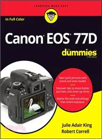 在飛比找三民網路書店優惠-Canon Eos 77D For Dummies