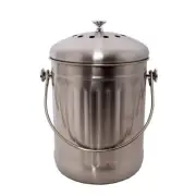 Countertop Compost Bin, Odorless Kitchen Composting Pail with Carbon Filters,...