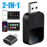 Wireless CarPlay Adapter USB For iPhone Apple Wireless Carplay Dongle Plug &Play