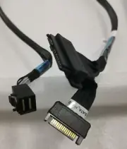 HD SAS SFF-8643 Internal to U.2 SFF-8639 with SATA Power for 2.5" NVMe SSD 0.65M
