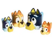 Tomy Bluey Family Pourers Bath Toy
