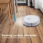1 Set Smart Vacuum Cleaner One-button Start Dust Absorption Fast Charging Vacuum