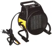 1500W Portable Electric Space Heater with Thermostat for Garage and Workshop