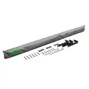 Hulk 4x4 Pull Out Awning 2m x 2.5m Grey with Storage Bag & Fitting Kit - HU3100