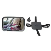 Child Baby Car Mirror Backseat Mirror Clear View Safety Monitoring 360°