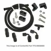 Trick Flow TFS-306SB600 Engine Steam Line Plumbing Front For SB Chevy LS