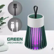 Electric Mosquito Killer Lamp Portable LED Light Fly Bug Zapper Lamp UV Green