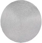 Maxwell & Williams: Table Accents Lace Metallic Round Placemat - Silver (38cm)