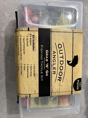 Outdoor Angler Gab And Go Fishing Tackle Kit