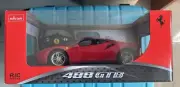 Ferrari 488 GTB Model, 1/14 Scale Ferrari Remote Control Car for Boys 8-12 - RED