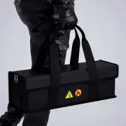 Heavy Duty Fireproof Bag for Airplane Batteries and Electronic Devices