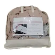 7AM Bebe POD Stroller & Carseat Footmuff 0-9months Cameo Pink Grey