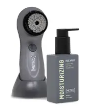 Metro Man Face Travel Moisturizing Face Wash 100ml & USB Facial Brush Set