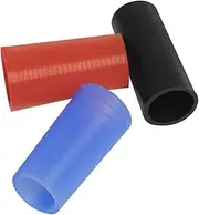 LIGHTAOTAO 3Pcs Saxophone Neck Cover Replacement Silicone Sleeve for Alto and Tenor Sax Durable and Easy to Install Fit for Cork Replacement