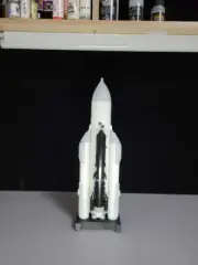 1:200 Scale Energia 11K25 with Polyus Space Shuttle Model Painted Finished