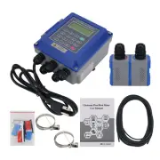 TUF-2000B Ultrasonic Flow Meter with TM-1 DN50-700mm Probe for Flow Measurement