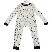 Family PJs Tree-Print Kids Matching Christmas Pajama, 2-pc Set Size 14-16 XL