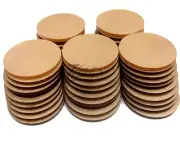 100 Acrylic 2" dia. x 1/8" Circle Clear Disc Template Craft Plastic Plexiglass