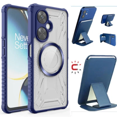 OnePlus Nord 2T/CE 2 Lite Anti fall armor Case+Invisible bracket card package