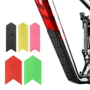 5 Pcs/Set MTB Accessories Frame Scratch Resistant Silicone Sticker Chain Guard