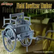 Dragon Cyber Hobby WWII German 1/6 Scale 12" Field Howitzer Limber 71324 New