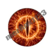 Eye of Sauron Golf Ball Marker + HAT CLIP Lord of Rings Power Hobbit